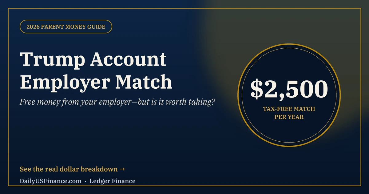 Trump Account Employer Match: Real Tax Savings 2026