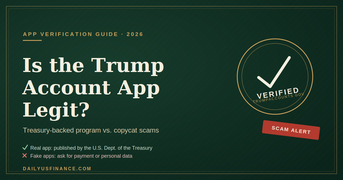 Is the Trump Account App Legit? 2026 Guide & Scam Alert